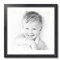 ArtToFrames 20x20" Matted Picture Frame with 16x16" Single Mat Photo Opening Framed in 1.25" Black and 2" Mat (FWM-4083-20x20)